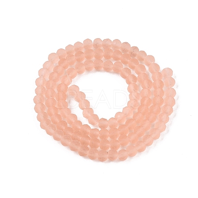 Transparent Glass Beads Strands LS-EGLA-A044-T3mm-MD21-1
