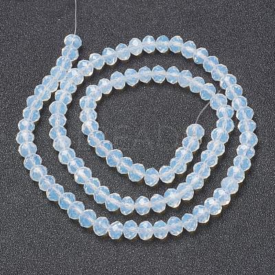 Glass Beads Strands EGLA-A034-J4mm-D06-1