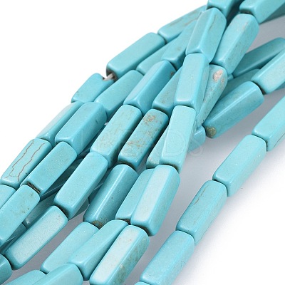 Synthetic Turquoise Beads Strands G-E456-29A-1-1
