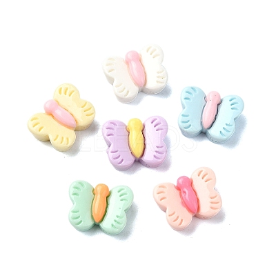 Macaron Color Opaque Resin Decoden Cabochons CRES-Q221-02A-1