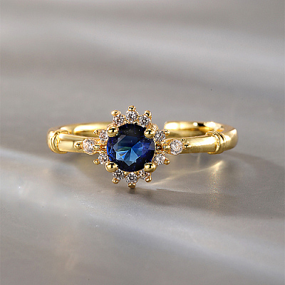 Brass Open Cuff Rings for Women LS-VP2144-1