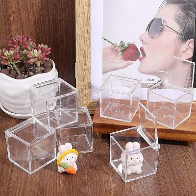 Transparent Plastic Gift Boxes CON-WH0003-14-1