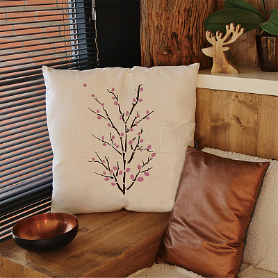 2Pcs 2 Styles PET Hollow Out Drawing Painting Stencils DIY-WH0394-0322-1