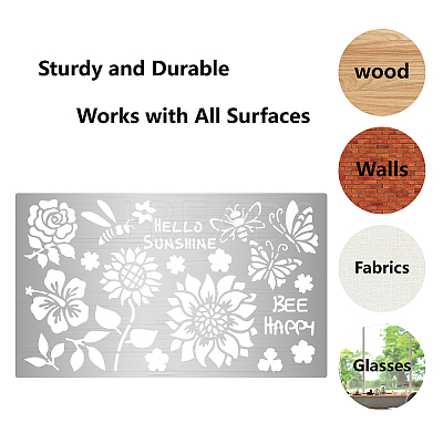 Stainless Steel Cutting Dies Stencils DIY-WH0378-011-1