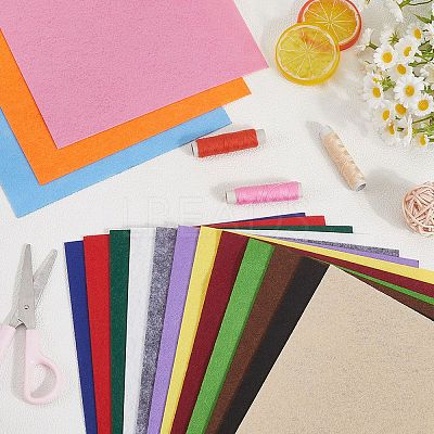15Pcs Felt Non Woven Fabric DIY-SP0003-93E-1
