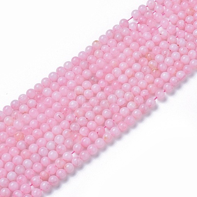 Natural Rose Quartz Beads Strands X-G-F591-04-10mm-1