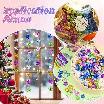 Lucky Star Origami Paper DIY-SC0027-38E-1