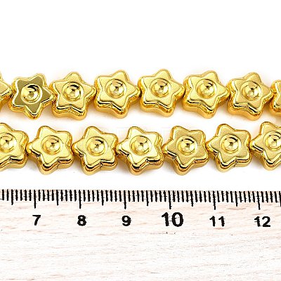 Electroplate Glass Beads Strands EGLA-V001-02G-1