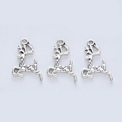 Tibetan Style Alloy Pendants LS-TIBE-R316-078AS-RS-1