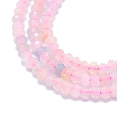 Natural Morganite Beads Strands G-G106-A20-01-1