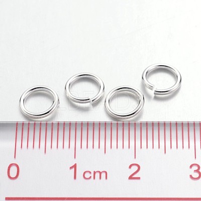 Brass Open Jump Rings JRC7MM-S-1