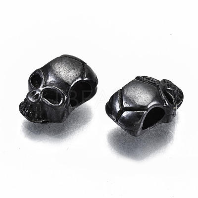 Alloy European Beads TIBEB-N005-14B-RS-1