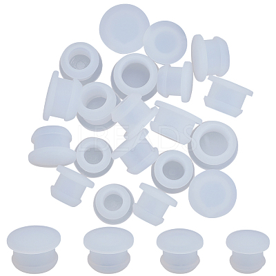 24Pcs 4 Style Silicone Bottle Seal Plug AJEW-GF0008-11D-1