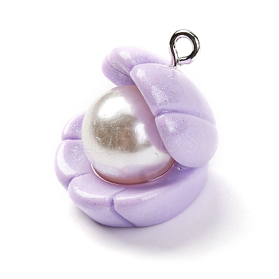 Opaque Resin Pendants RESI-P043-01P-08-1
