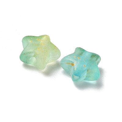 Gradient Color Transparent Acrylic Beads X1-OACR-M023-04C-1