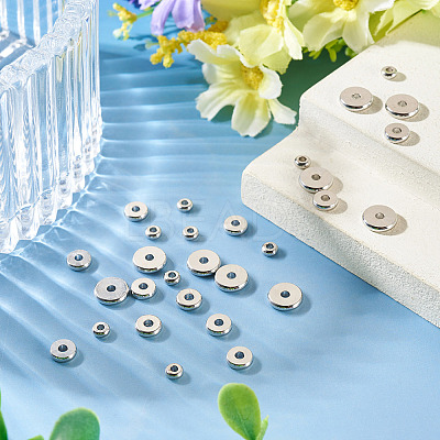 30Pcs 3 Styles Brass Spacer Beads KK-TADJ0001-09A-1