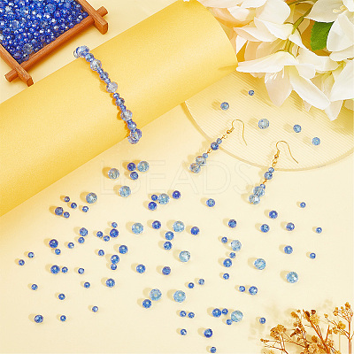 Electroplate Glass Beads Strands EGLA-PA0001-02C-1