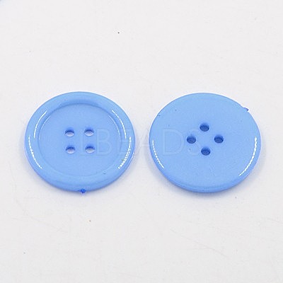 Acrylic Sewing Buttons BUTT-E076-B-02-1
