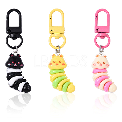Resin Pendants Decoration HJEW-YW00087-01-1
