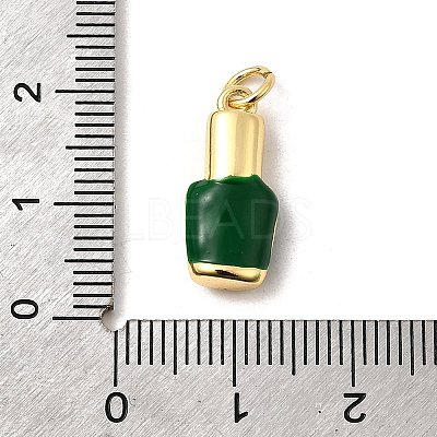 Brass Enamel Pendants KK-A268-03G-B06-1