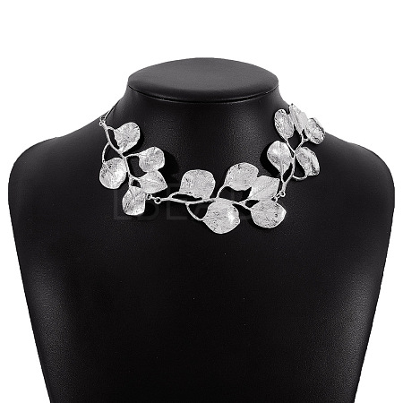 Punk Style Alloy Choker Necklaces for Women WGA180C-13-1