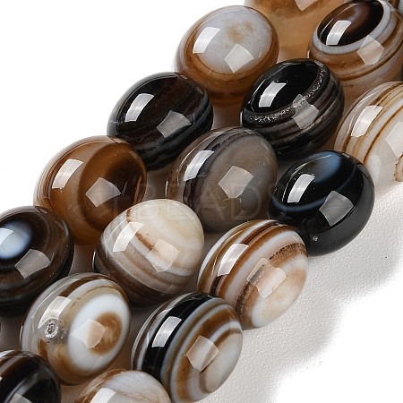 Natural Eye Agate Beads Strands G-NH0019-C04-07-1