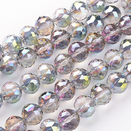 Electroplate Glass Bead Strands EGLA-J140-HP01-14mm-1