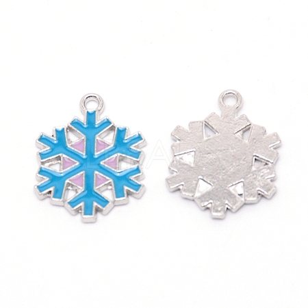 Alloy Enamel Pendants ENAM-WH0049-29P-1