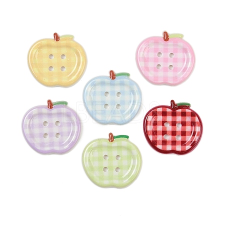 4-Hole Plastic Buttons X-FIND-Z077-04-1