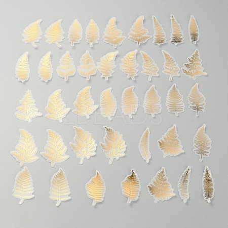 40Pcs 20 Styles Sulfuric Acid Paper Gilded Stickers STIC-WH0004-01D-1