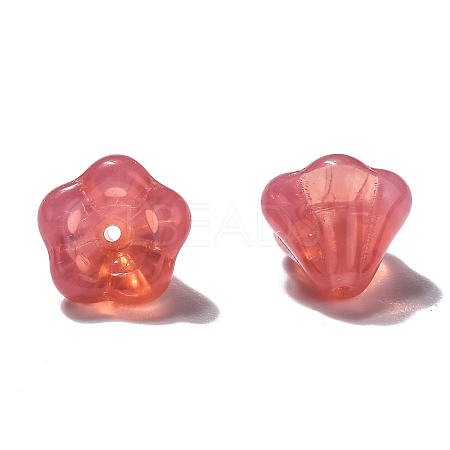 Translucent Czech Glass Beads GLAA-G070-05D-08-1