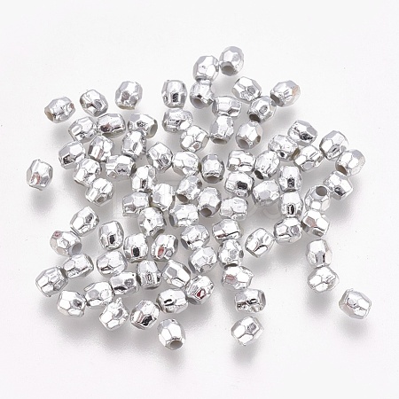 ABS Plastic Beads KY-G008-4mm-S-1