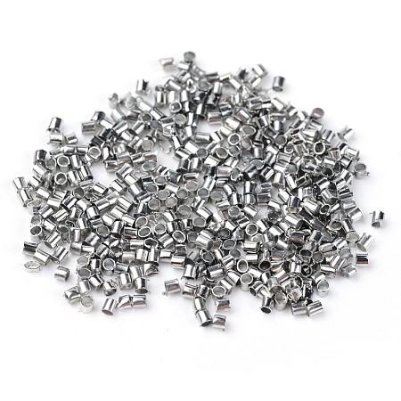 Brass Crimp Beads E001-NF-1
