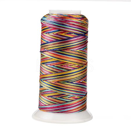 Segment Dyed Round Polyester Sewing Thread OCOR-Z001-B-09-1