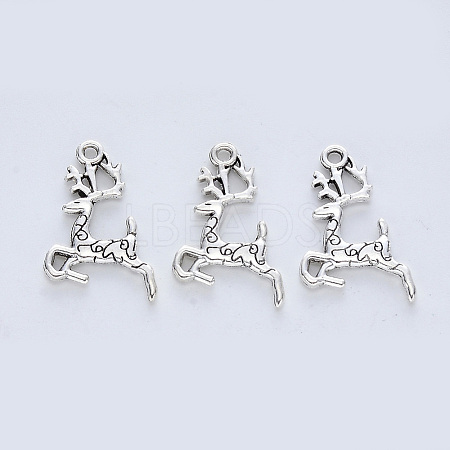 Tibetan Style Alloy Pendants LS-TIBE-R316-078AS-RS-1