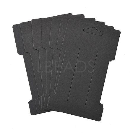  Cardboard Paper Hair Clip Display Cards CDIS-NB0001-14C-1