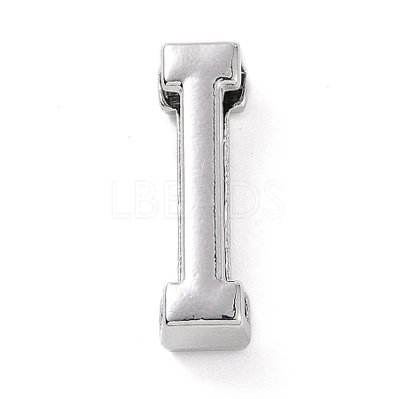 Alloy Letter Slide Charms FIND-A023-17I-1