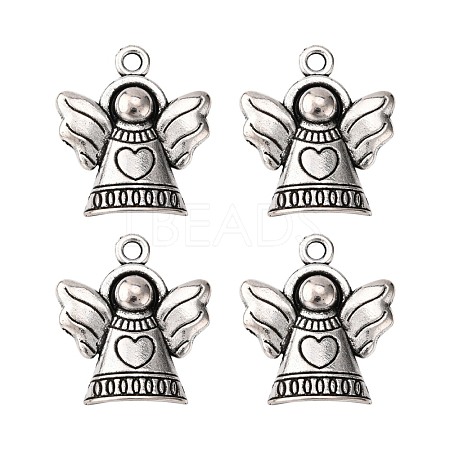 Tibetan Style Alloy Pendants TIBEB-A11978-AS-FF-1