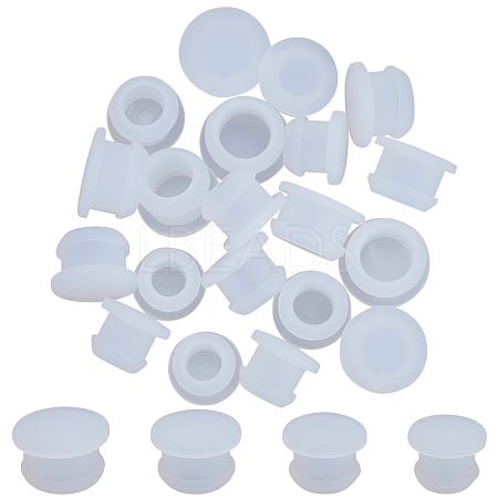 24Pcs 4 Style Silicone Bottle Seal Plug AJEW-GF0008-11D-1
