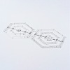 Transparent Acrylic Quilting Template Sewing Machine Ruler TACR-O002-01-3