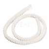 Natural White Jade Beads Strands G-Z030-A11-01-2