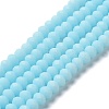 Glass Beads Strands EGLA-A034-P3mm-MD06-1