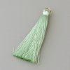 Nylon Thread Tassel Pendants Decoration FIND-Q065-3.5cm-A32-1