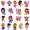 DIY Diamond Painting Stickers Kits For Kids DIY-SC0011-46-1