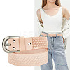 Cowhide Leather Women's Waist Belt Strap Accessories FIND-WH0117-37-5