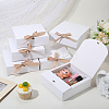 Folding Paper Gift Boxes with Ribbon CON-WH20001-11B-01-4