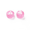 Transparent Acrylic Beads X-TACR-N002-04I-3