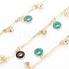 Handmade Brass Beaded Chains CHC-D026-01G-2