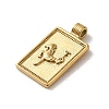 304 Stainless Steel Pendants STAS-L022-306G-08-2
