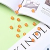 Autumn Theme Transparent Acrylic Beads TACR-S089-10mm-11-6